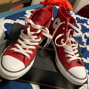 Brand new Leather converse. Never Worn